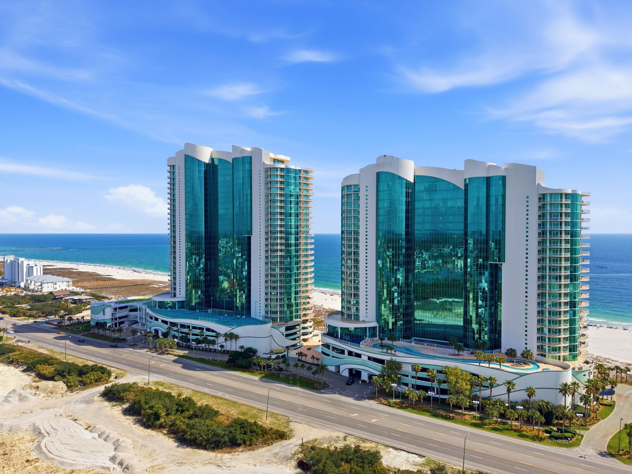 Turquoise Place From Above Side