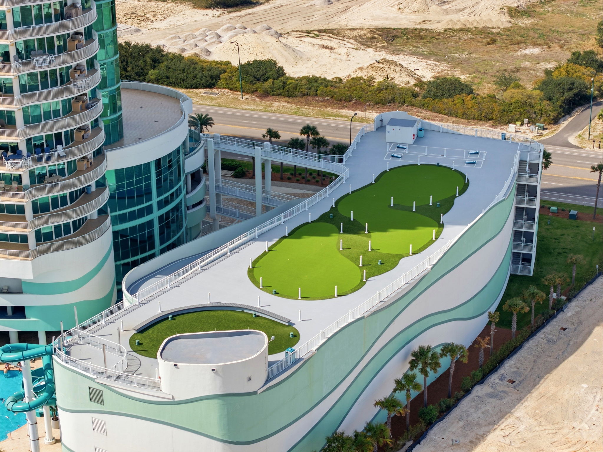 Turquoise Place From Above Putting Green