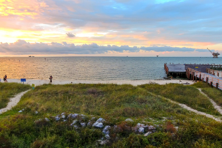 Navarre Bech at Sunset