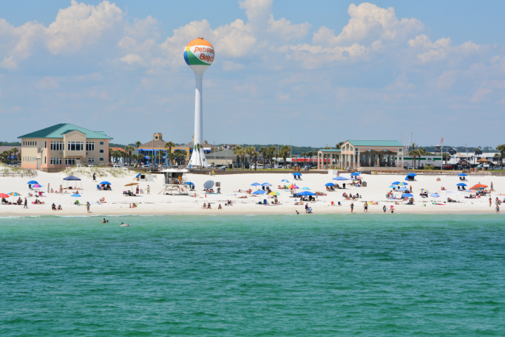 Pensacola Beach and Ocean