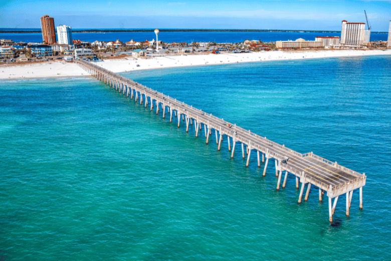Fireworks over the Gulf Coast