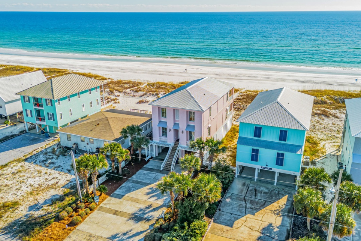 Back of Tobin House Rental